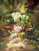 unknow artist Realistic Roses in The Wood China oil painting reproduction